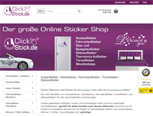 Tablet Screenshot of clickstick.de